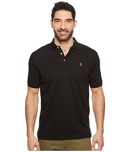 POLO RALPH LAUREN Men's Soft Touch Polo Shirt, Polo Black, S at